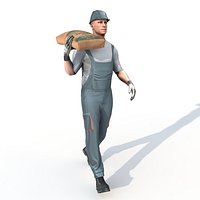 Workman Idle Animation 03