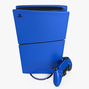 Sony PS5 Digital Console Slim Cobalt Blue model