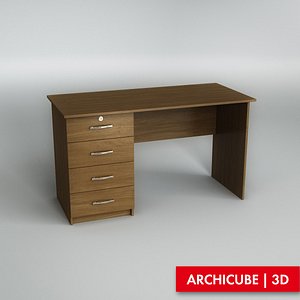 3d dresser drawer model