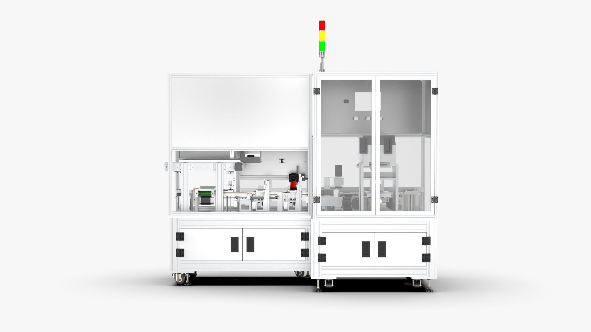 3D Fully Automatic Battery Pad Printing Inkjet Testing Machine model ...