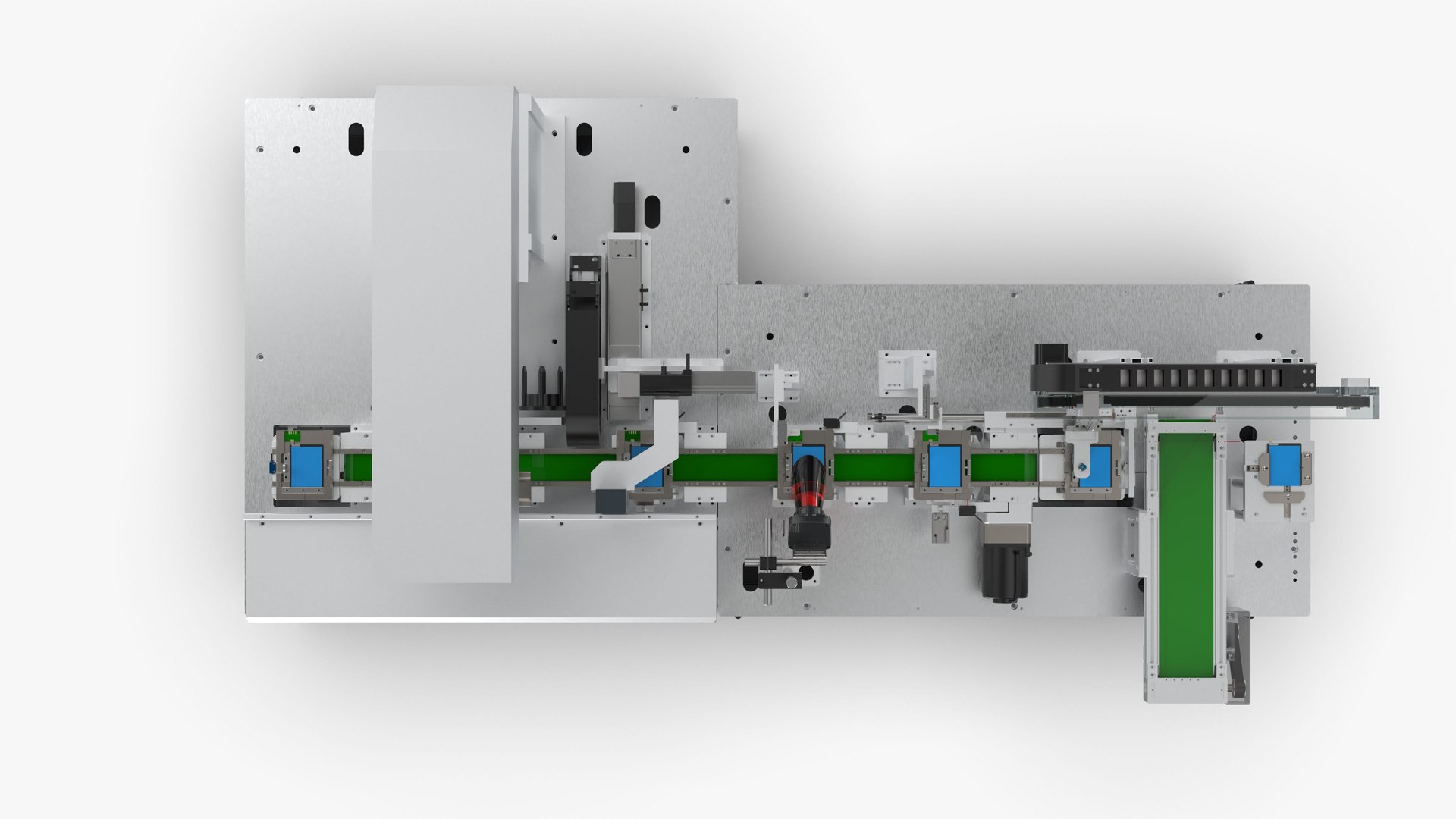3D Fully Automatic Battery Pad Printing Inkjet Testing Machine model ...