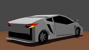 3D sport car 2O model