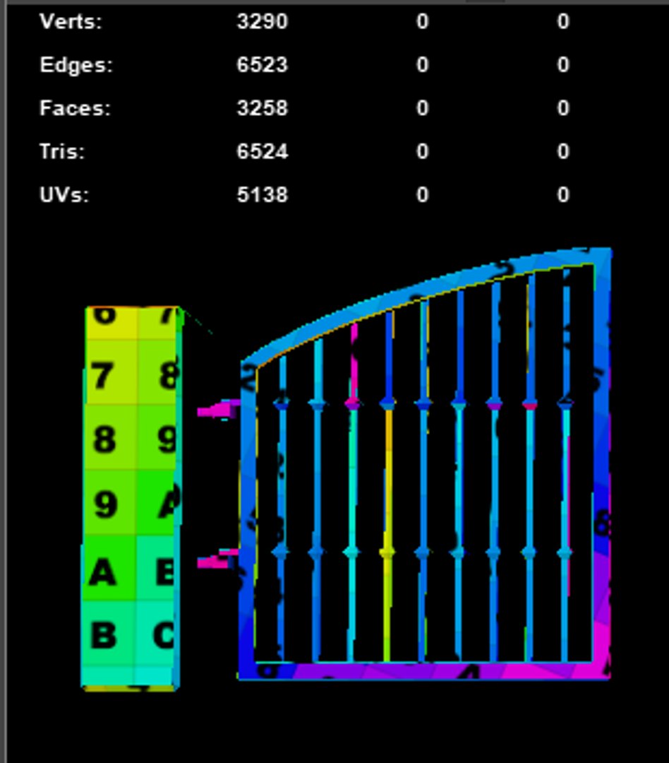 3D Gate Model - TurboSquid 1502384