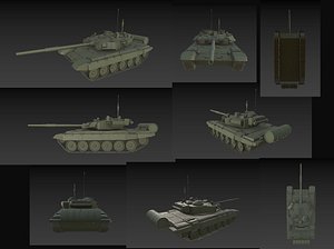 Soviet Union Tank 3D model