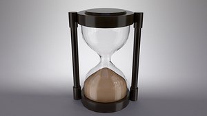 hourglass 3D model