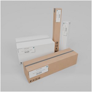 Mixed Proportions Boxes Quad &ndash; Rigged and Customizable 3D