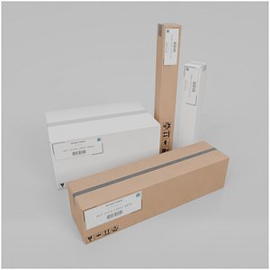Mixed Proportions Boxes Quad – Rigged and Customizable