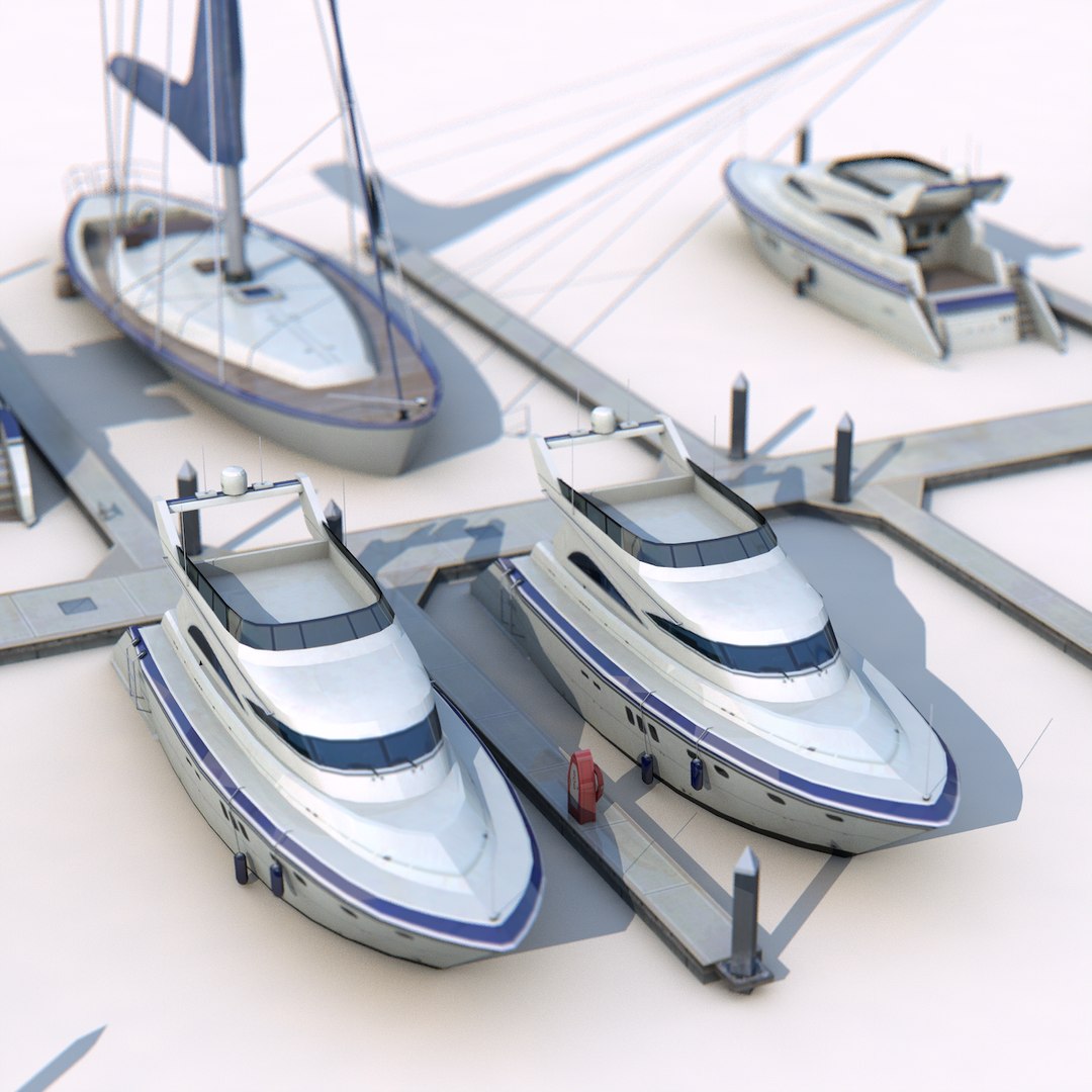 3D piers yachts model https://p.turbosquid.com/ts-thumb/yj/dUZAwS/e7dt3mcN/boats_3/png/1550670243/1920x1080/fit_q87/1dbe5363f900b510b3f0e0304b49d60af0883f4b/boats_3.jpg
