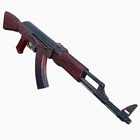 Low-Poly AK-47