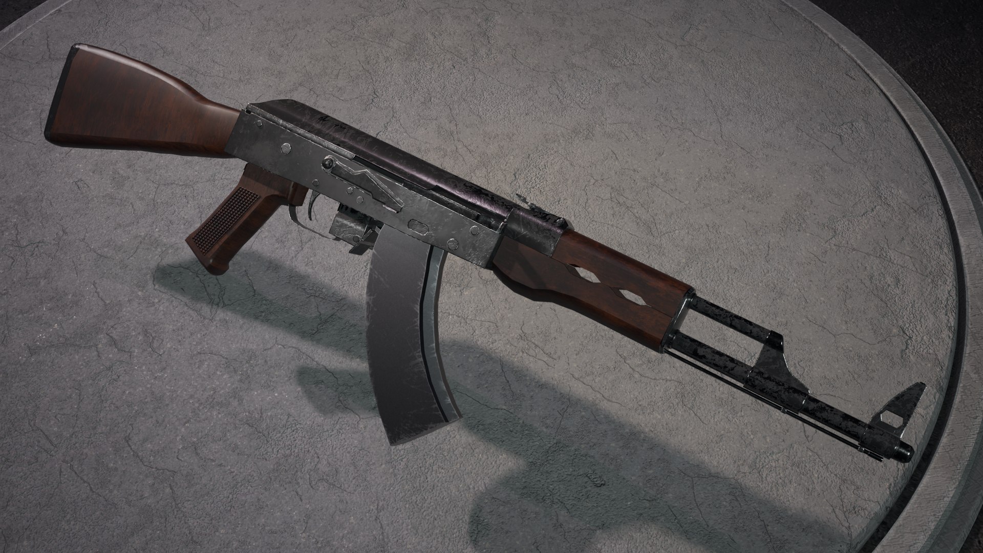 3D Low-Poly AK-47 model https://p.turbosquid.com/ts-thumb/yj/fSZGTt/VI/01/png/1779924170/1920x1080/fit_q87/97386ea61d88b2d3d41e823991b865c56033620a/01.jpg
