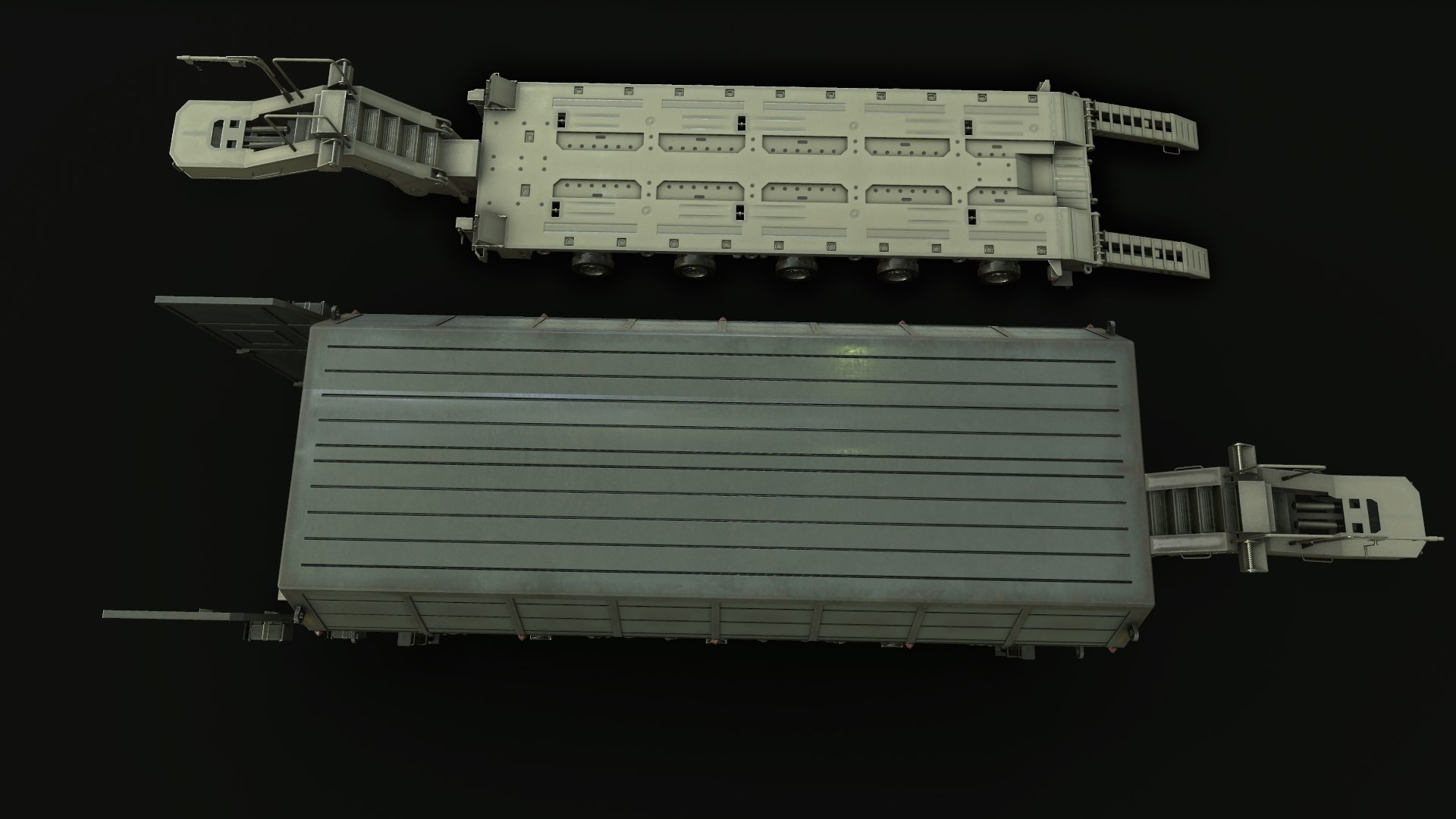 HETS 1000 trailer and cargo container 3D https://p.turbosquid.com/ts-thumb/yj/fznPlw/le/screenshot026/png/1790607807/1920x1080/fit_q87/54e60598419a9b83932fd72f0a243a3b2d9e9064/screenshot026.jpg