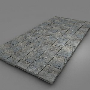 big stone blocks 3d model