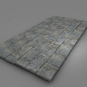 Big blocks stone pavement