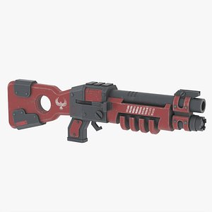 Shotgun 02 3D model