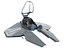 Sci-fi aircraft spaceship design