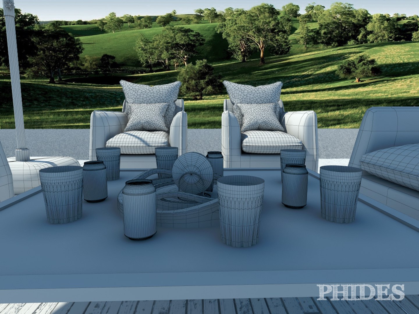 3D Model Patio - TurboSquid 1170716