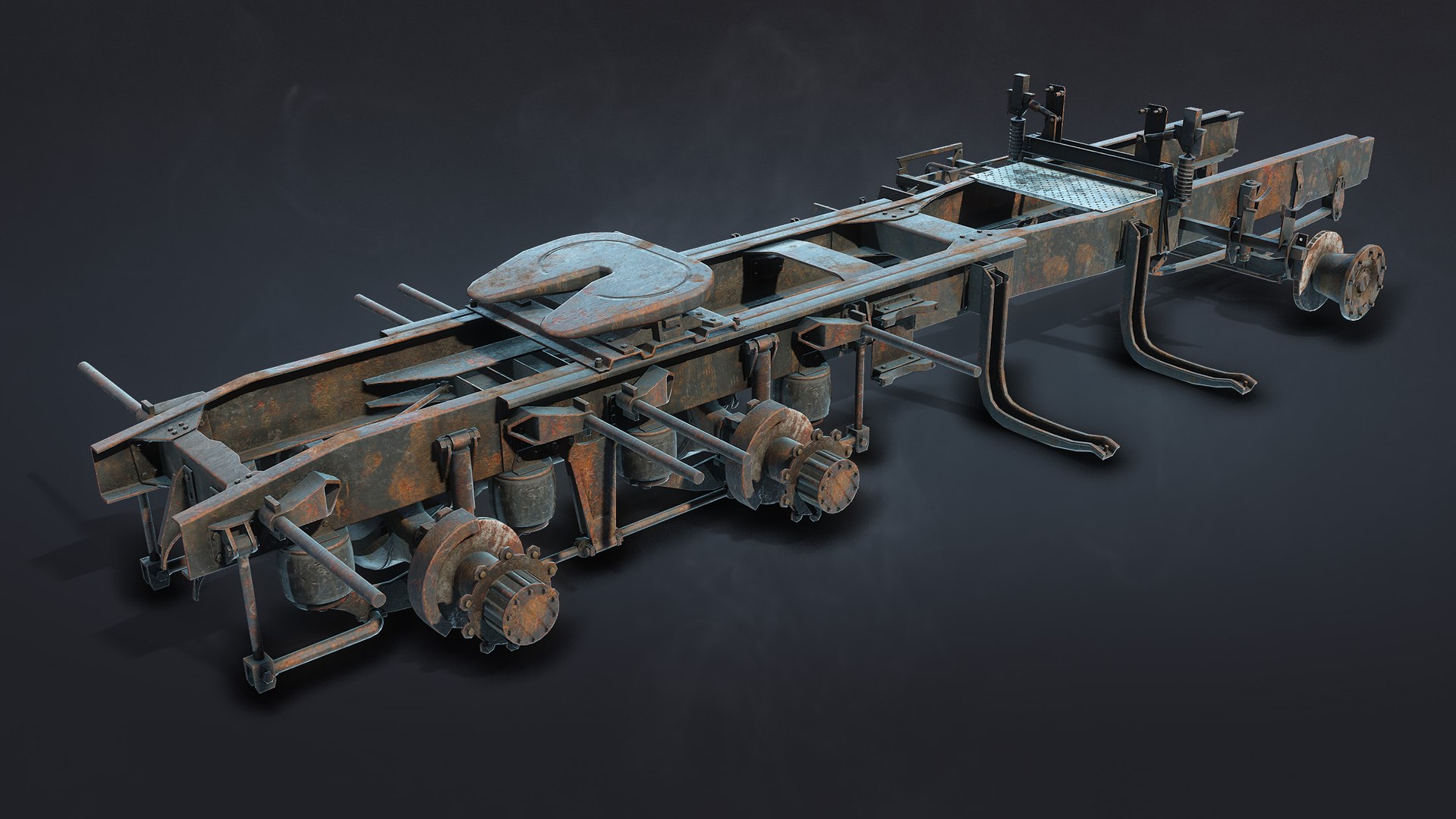 3D model old rusty frame semi-trailer https://p.turbosquid.com/ts-thumb/yj/jIfGLU/8PFsDpwx/05_semitruckframe/jpg/1602945166/1920x1080/fit_q87/c651ba444c49c8f8c1a21fa5a69b2e91b3b450d3/05_semitruckframe.jpg