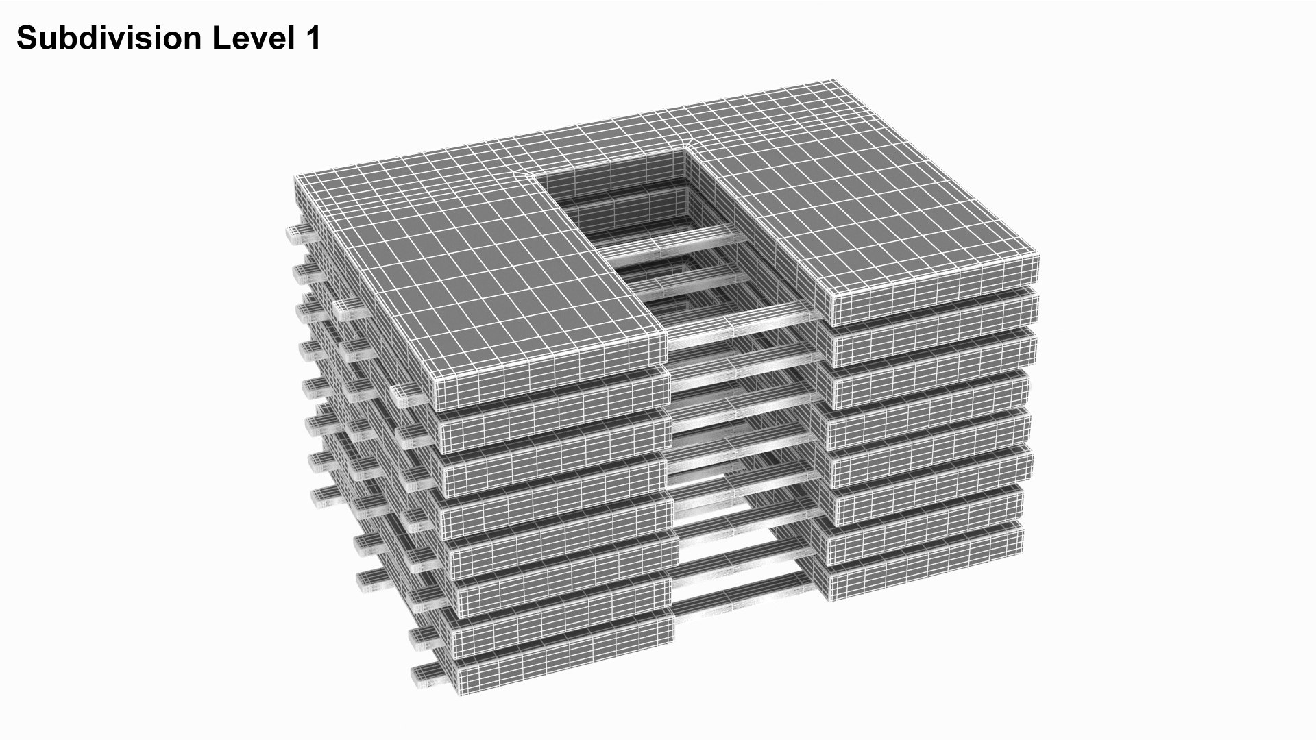 Stacked Concrete Wall Panels 3D Model - TurboSquid 2313266