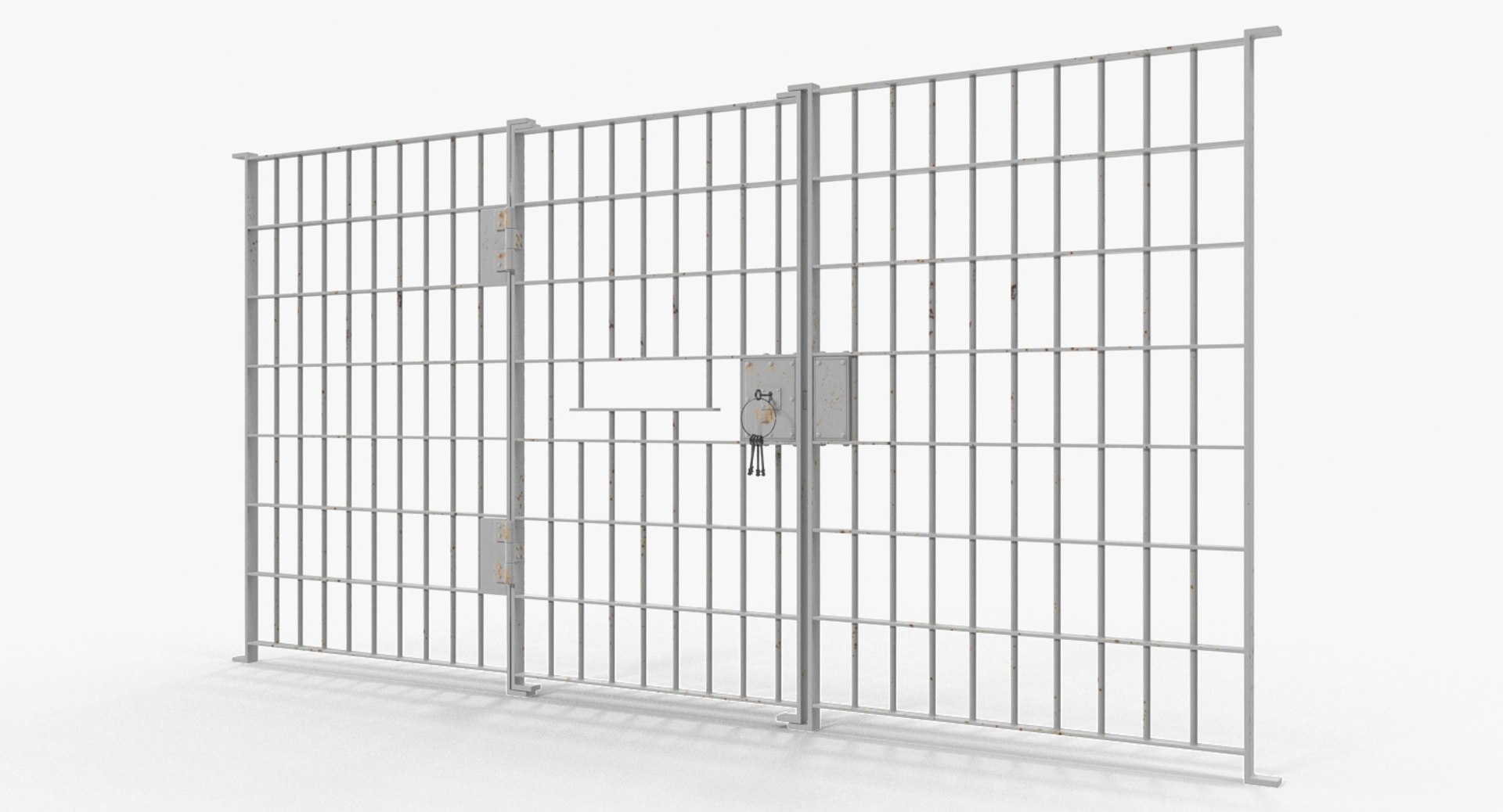 Prison Bars 3D model preview