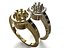 Solitaire ring with 3.8 gem