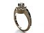 Solitaire ring with 3.8 gem