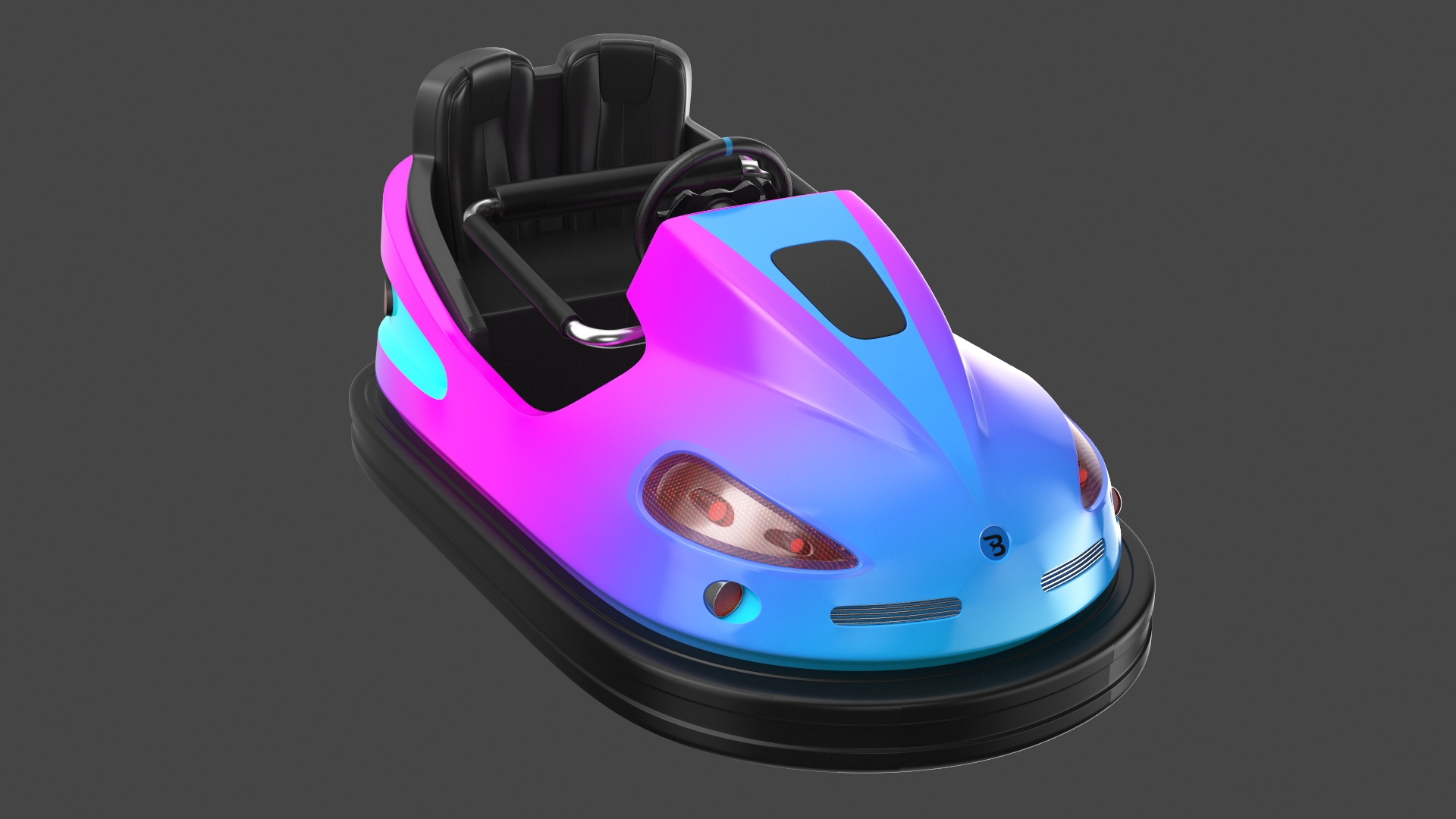 Two Detailed Bumper Cars 3D model - TurboSquid 2103324