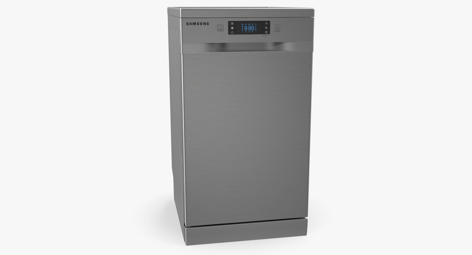 Inox Dishwasher Samsung DW4000KM 3D model preview