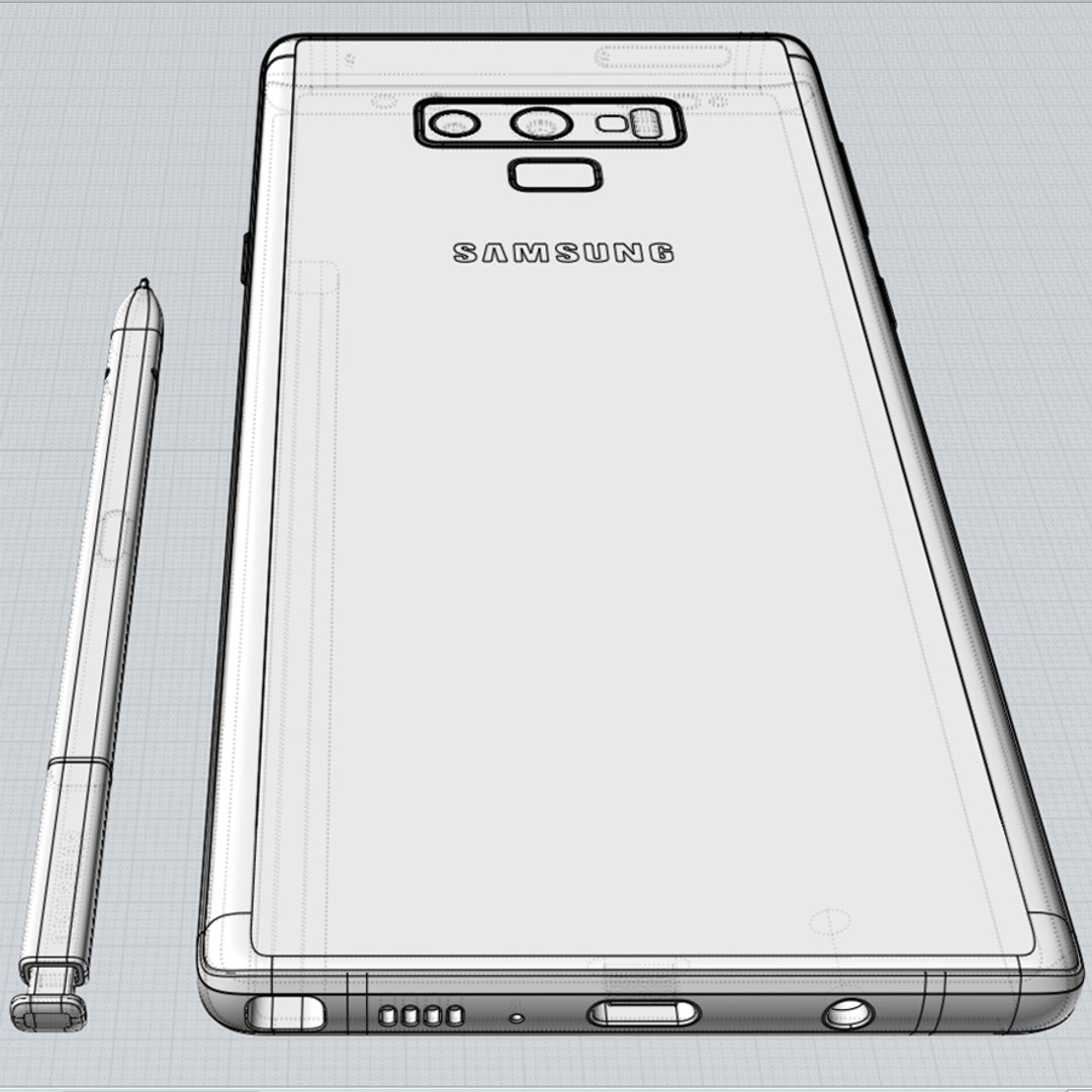3D Model Samsung Galaxy Note9 S - TurboSquid 1319939