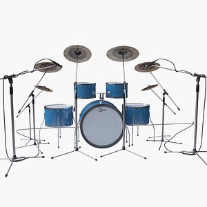 Acoustic Drums Set