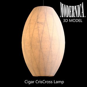 modernica criscross lamp 3d model