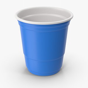 Blue Solo Cup 3D model