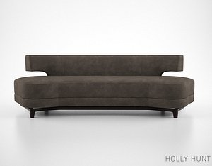3d holly hunt mesa sofa model