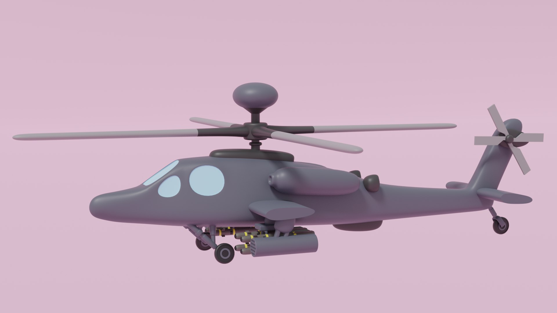 3D Boeing AH-64 Apache Helicopter model - TurboSquid 2154721