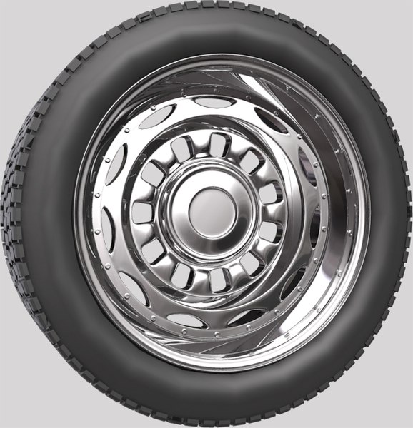 car wheels rims pack 2 3d model