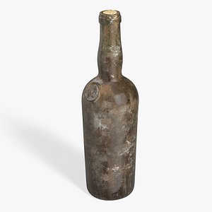 Antique Wine Bottle Old
