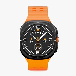 3D Samsung Galaxy Watch Ultra Titanium Gray
