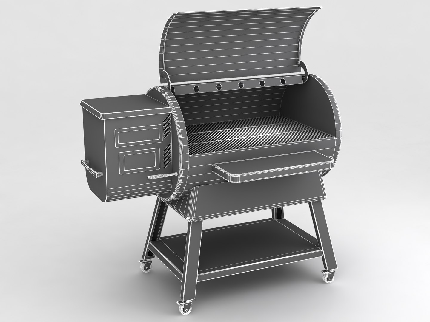 Barbecue Model - TurboSquid 1726202