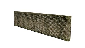 Brick Wall 3D model