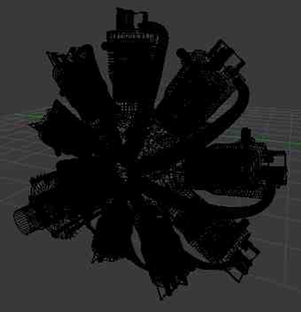 3d Rotary Engine Rhone