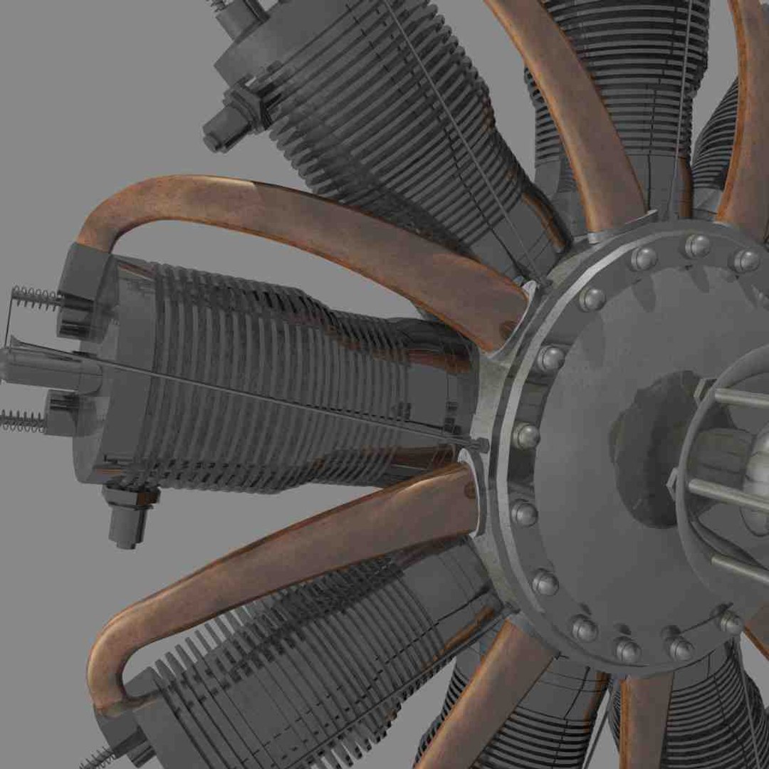 3d Rotary Engine Rhone