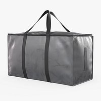 Extra Large Moving Storage Bag with Zipper Grey