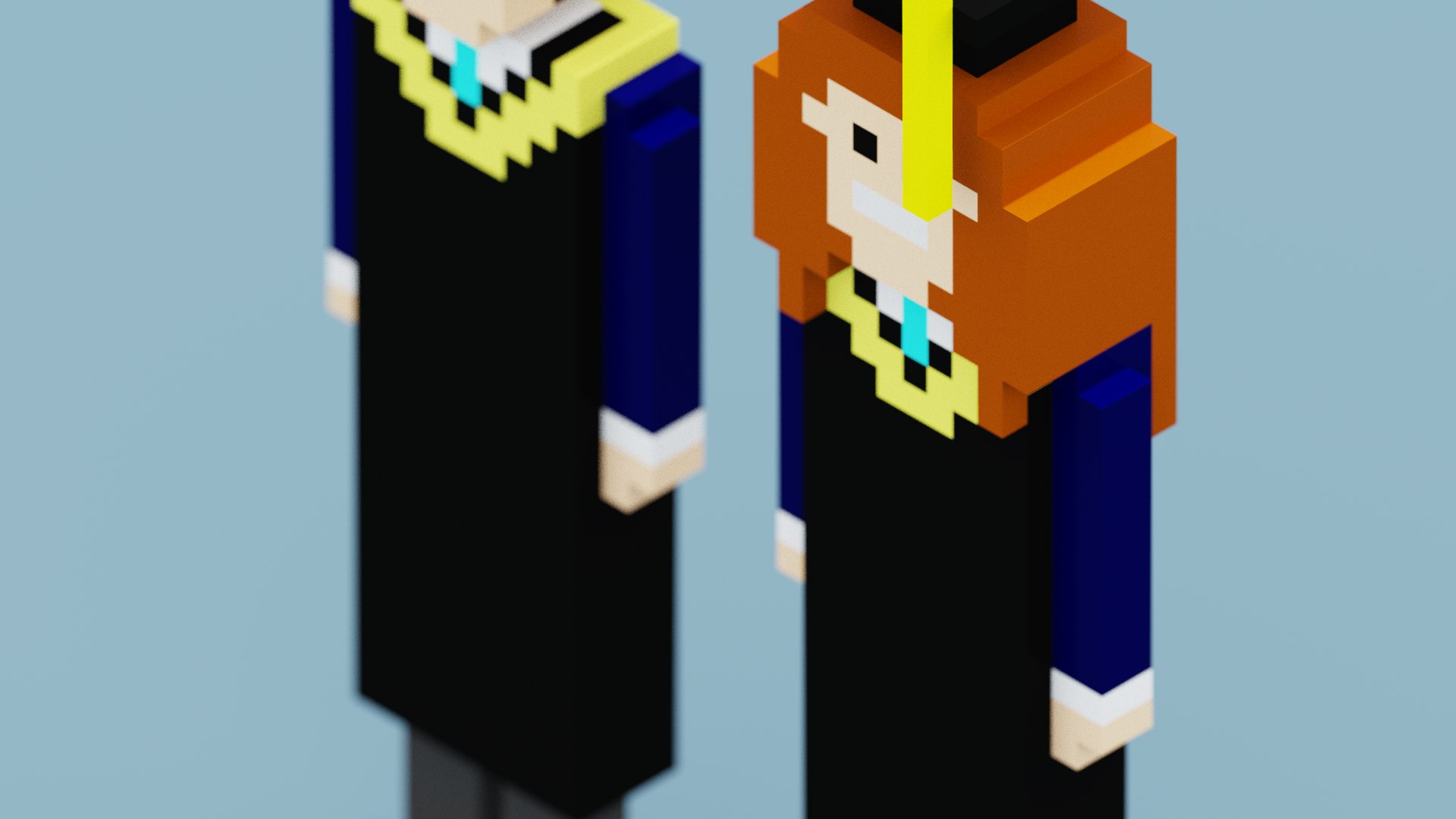 3D Graduation Character - TurboSquid 2179159