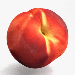 Beautiful Peach 3D model
