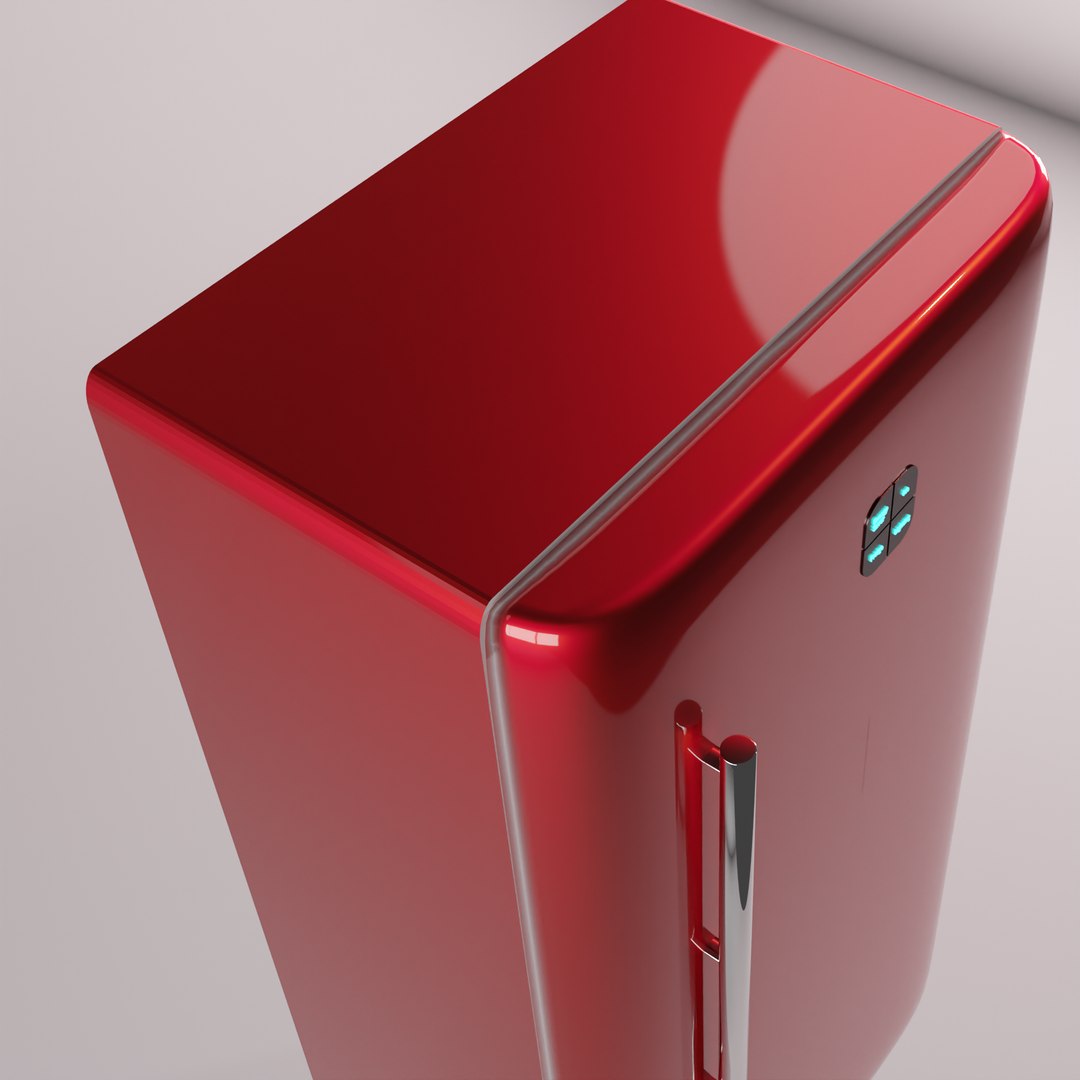 Mini Refrigerator 3D Model - TurboSquid 1919291