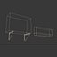 Ancien climatiseur Low Poly modèle 3D