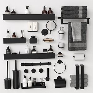 3D Bathroom Accessories 31 model