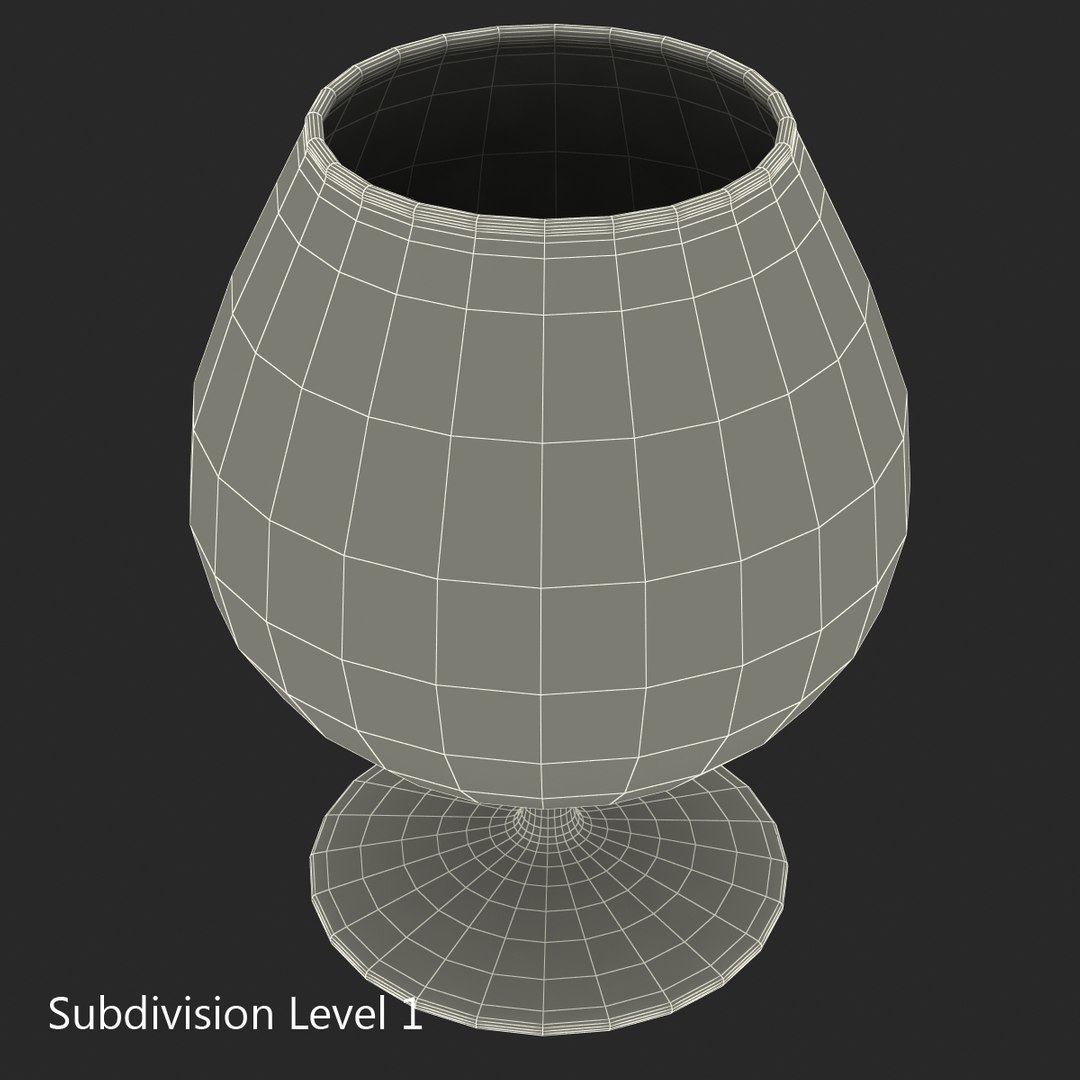 Snifter Glass 3d Model