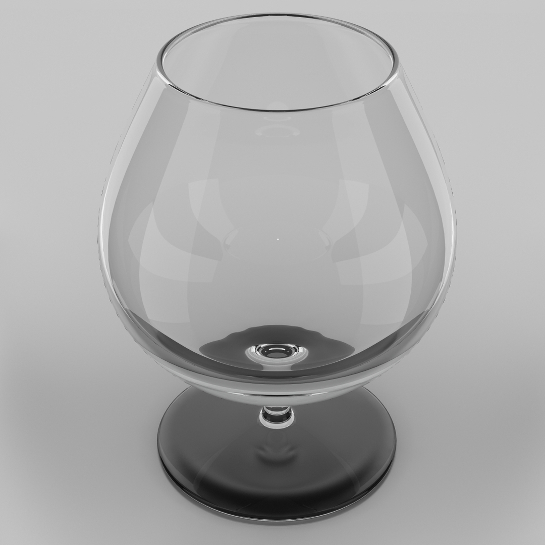 Snifter Glass 3d Model