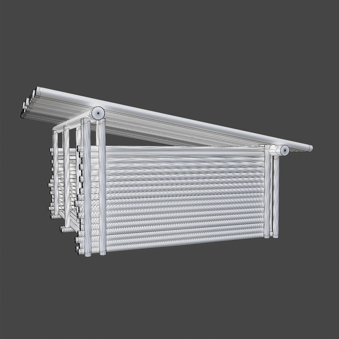 Modular Hut Q 3D - TurboSquid 1807332