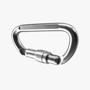 pear hms carabiner 3d max
